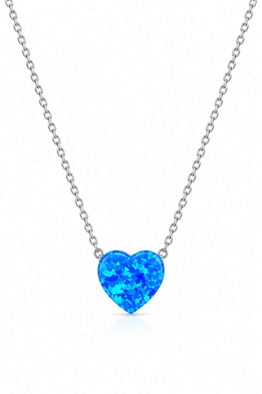 Azure Heart Necklace