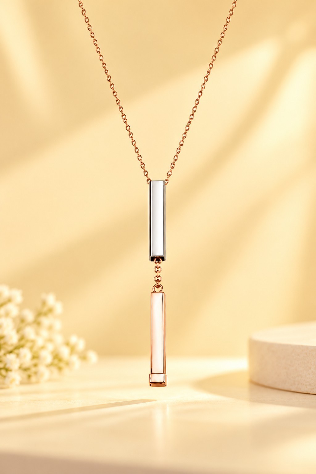 Dual Bar Necklace - Thumbnail 3