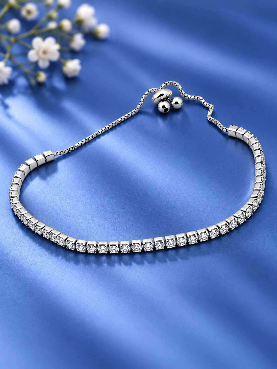 Elara Tennis Bracelet - Thumbnail 4