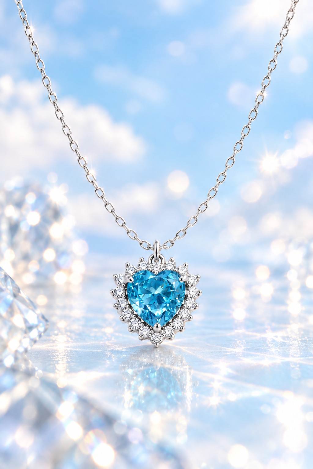 Blue Heart Sparkle - Thumbnail 3