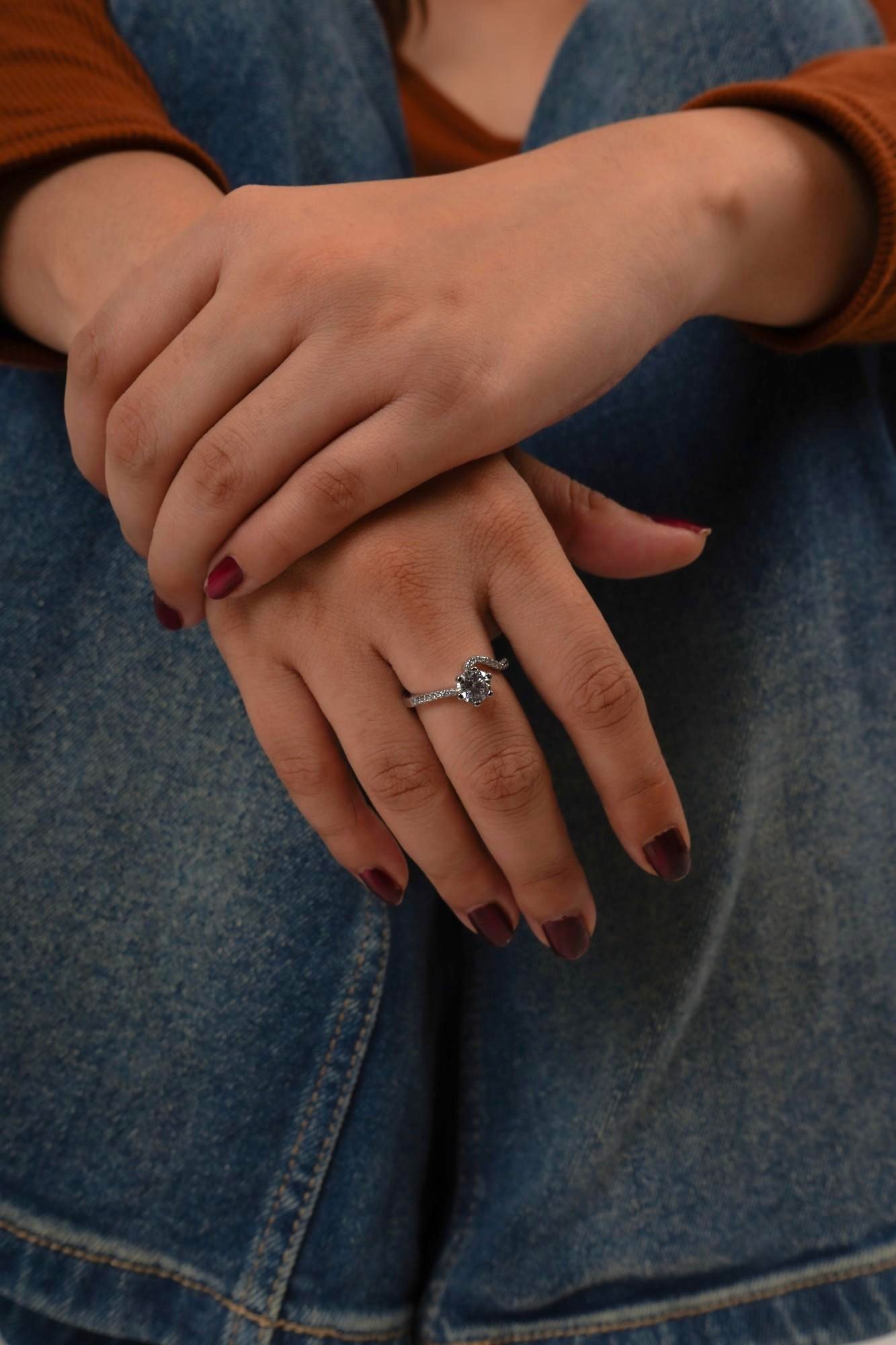 Celestine Solitaire Ring - Thumbnail 2