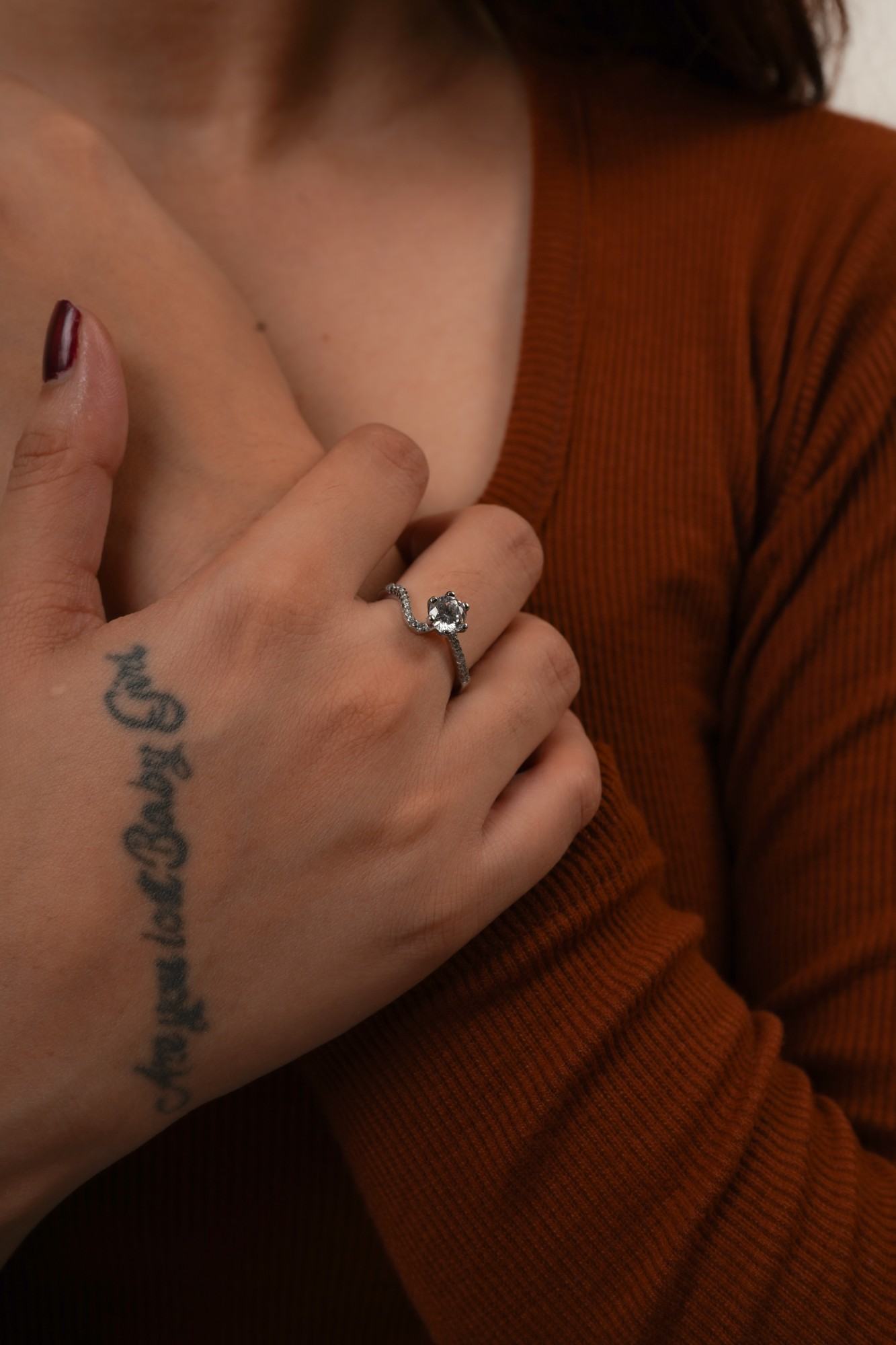 Celestine Solitaire Ring - Thumbnail 3
