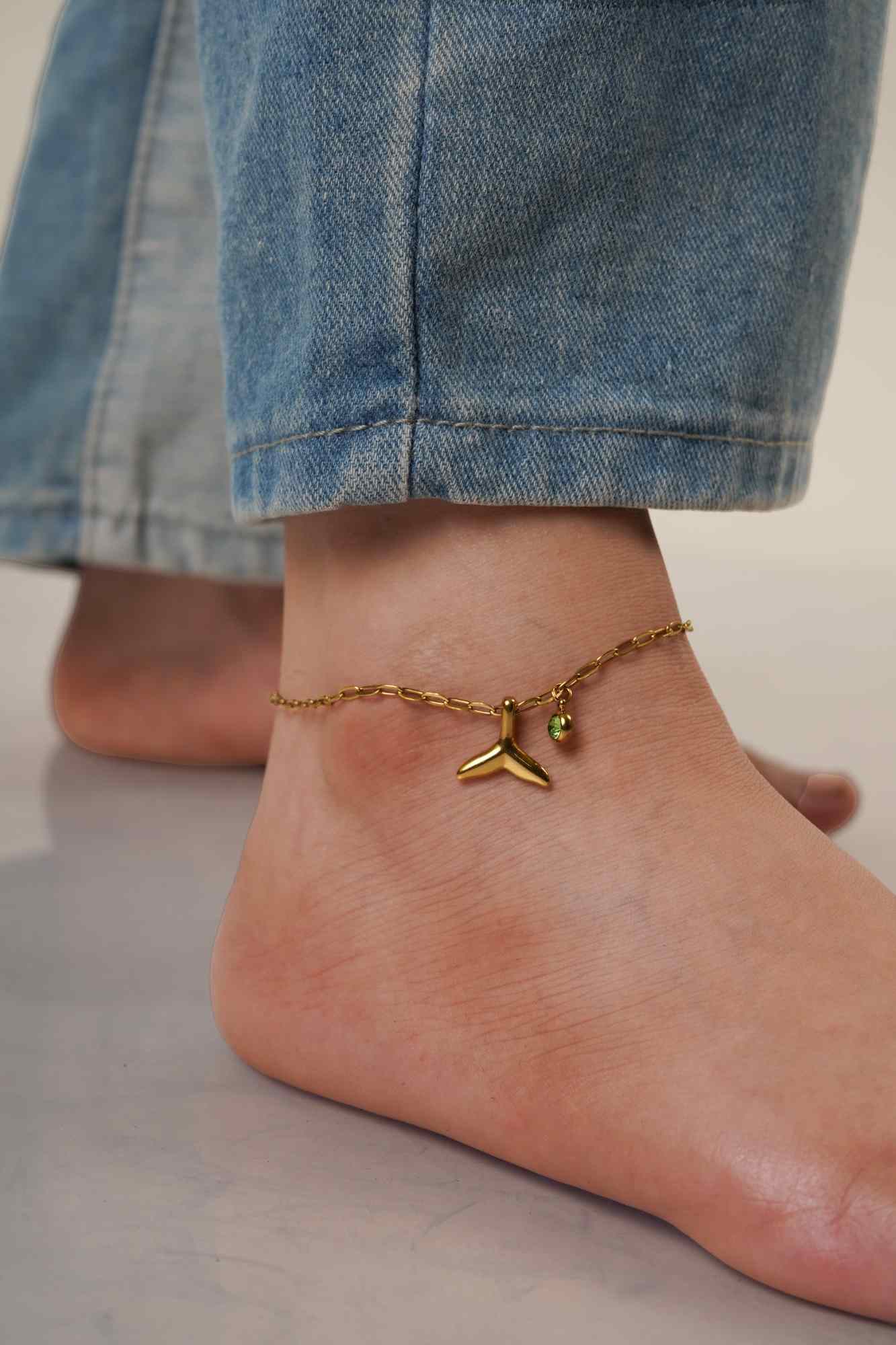 Emerald Tide Anklet - Thumbnail 2
