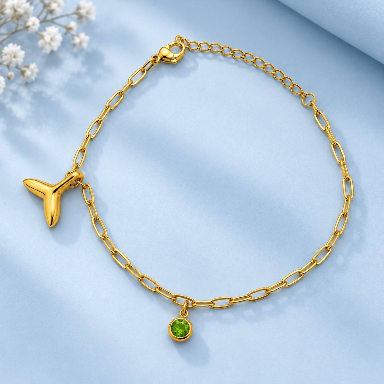 Emerald Tide Anklet - Thumbnail 3