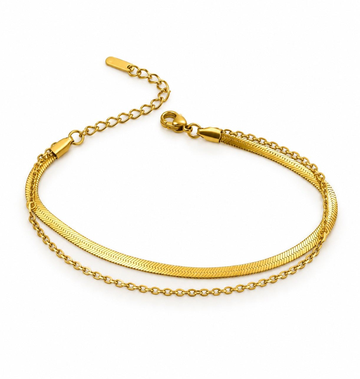 Sleek Harmony Anklet - Thumbnail 1