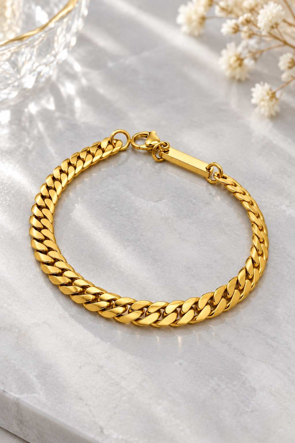 Bold Curb Bracelet - Thumbnail 3