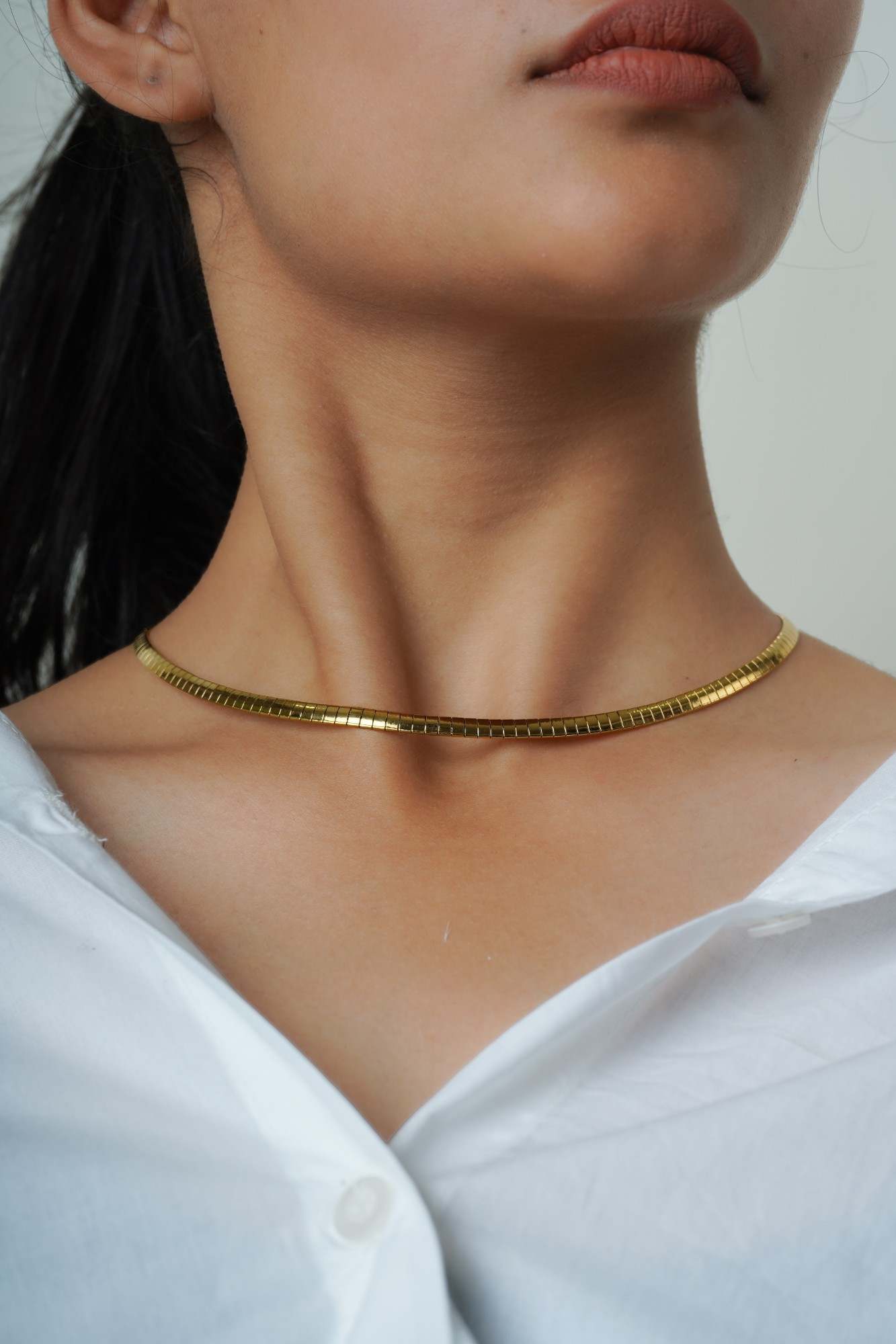 Satin Edge Choker - Thumbnail 2