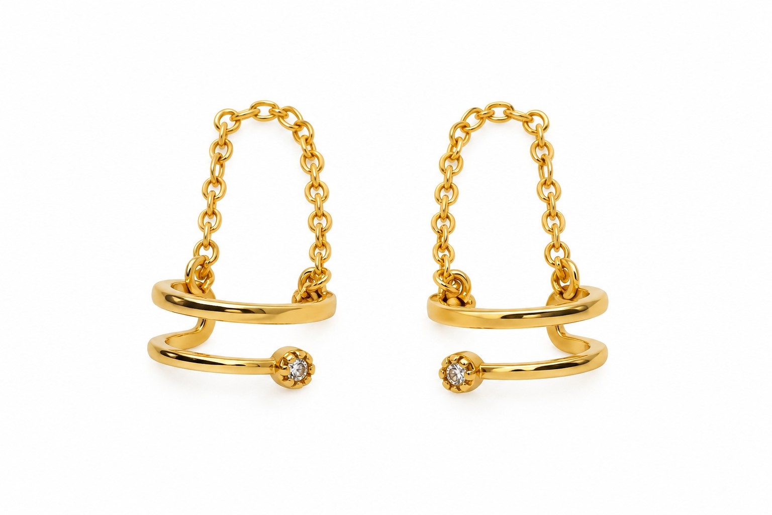 Celeste Chain Cuffs