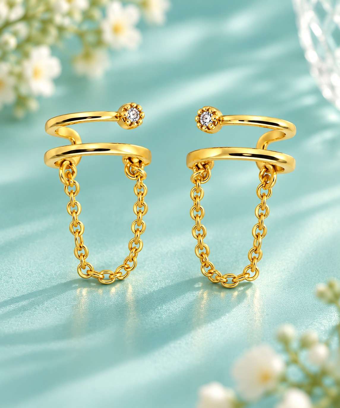 Celeste Chain Cuffs - Thumbnail 3