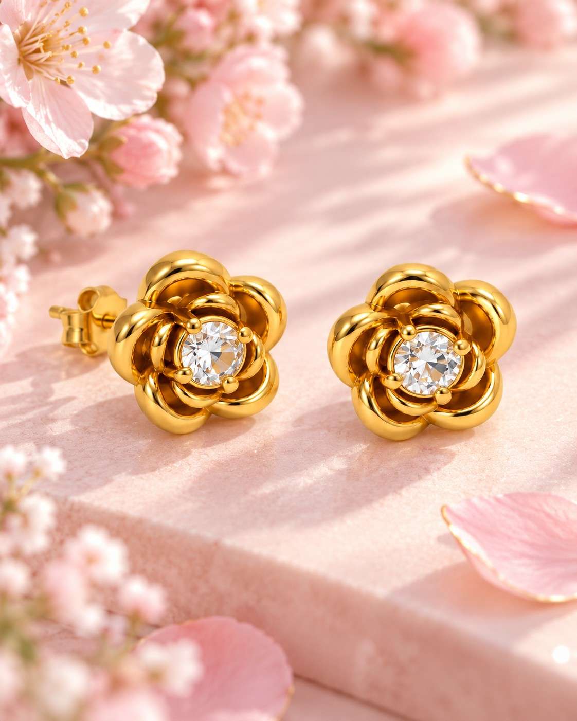 Celeste Bloom Studs - Thumbnail 3