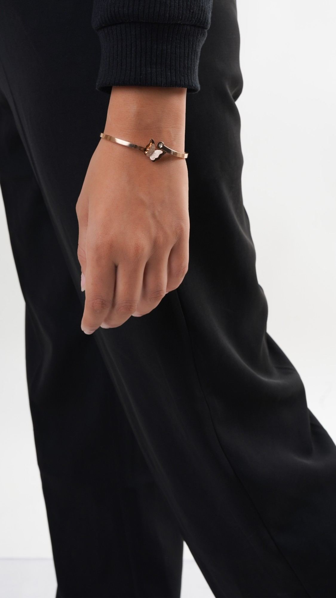 Butterfly Charm Bracelet - Thumbnail 2