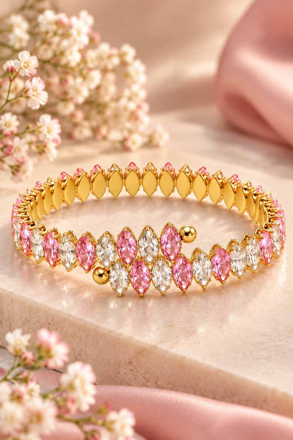 Marquise Crystal Bracelet - Thumbnail 3