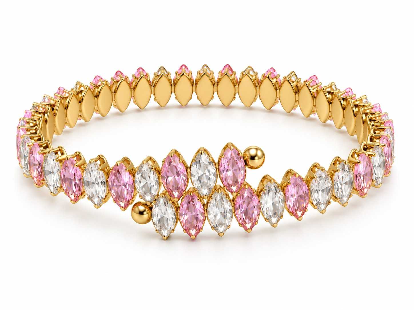 Marquise Crystal Bracelet - Thumbnail 1