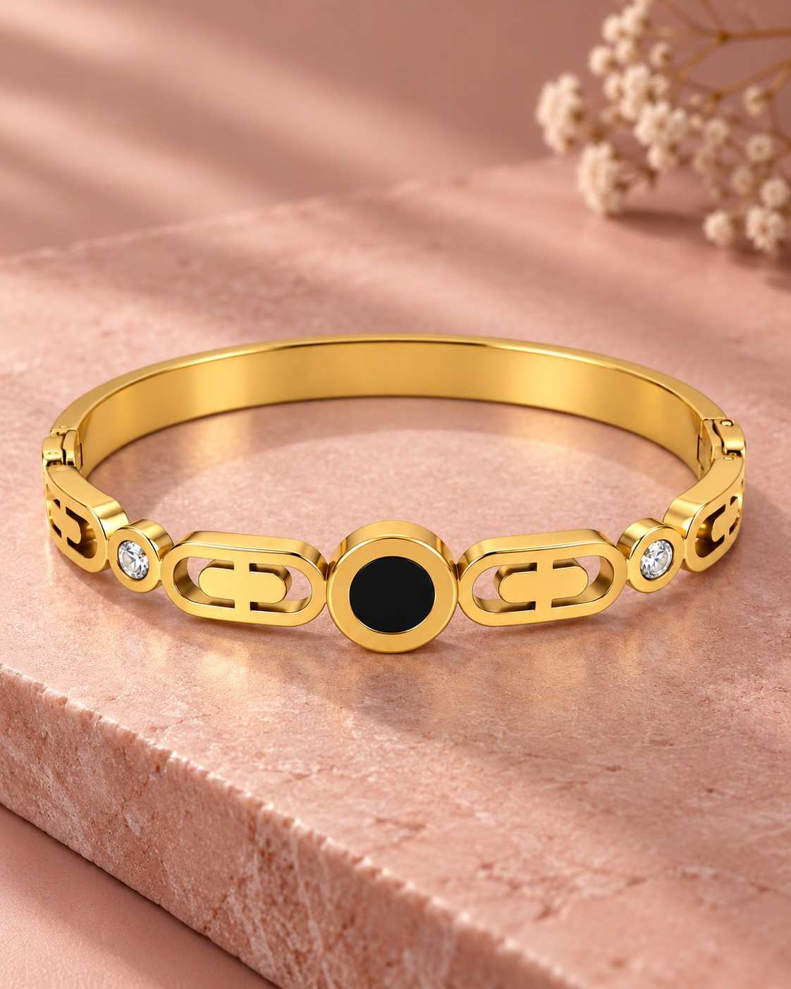 Noir Link Accent Bangle - Thumbnail 3