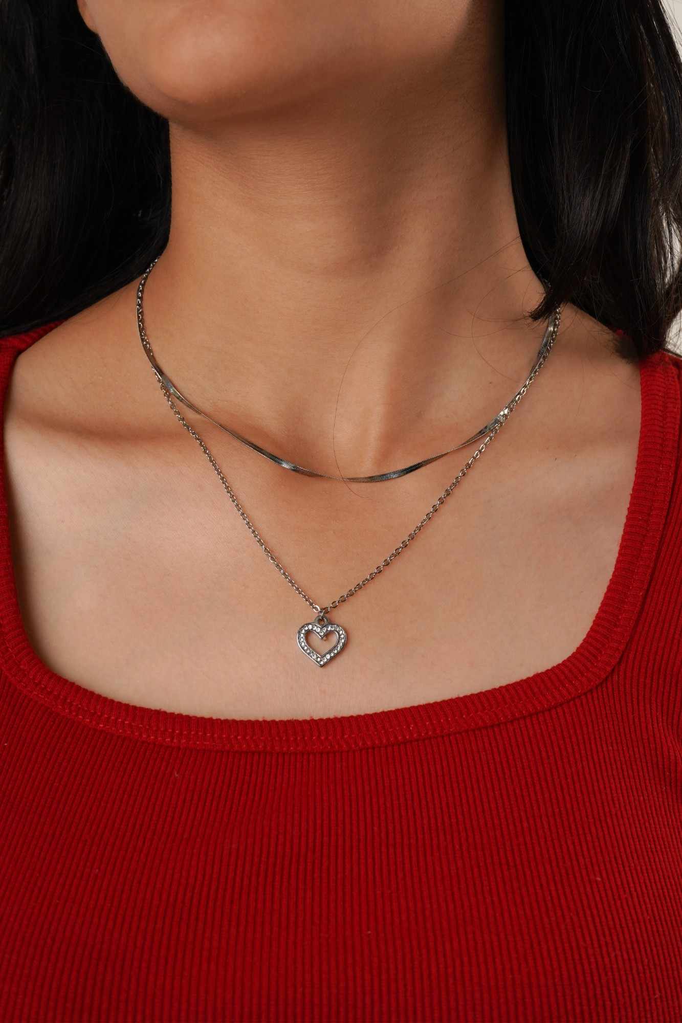 Amora Heartlayer Necklace - Thumbnail 2