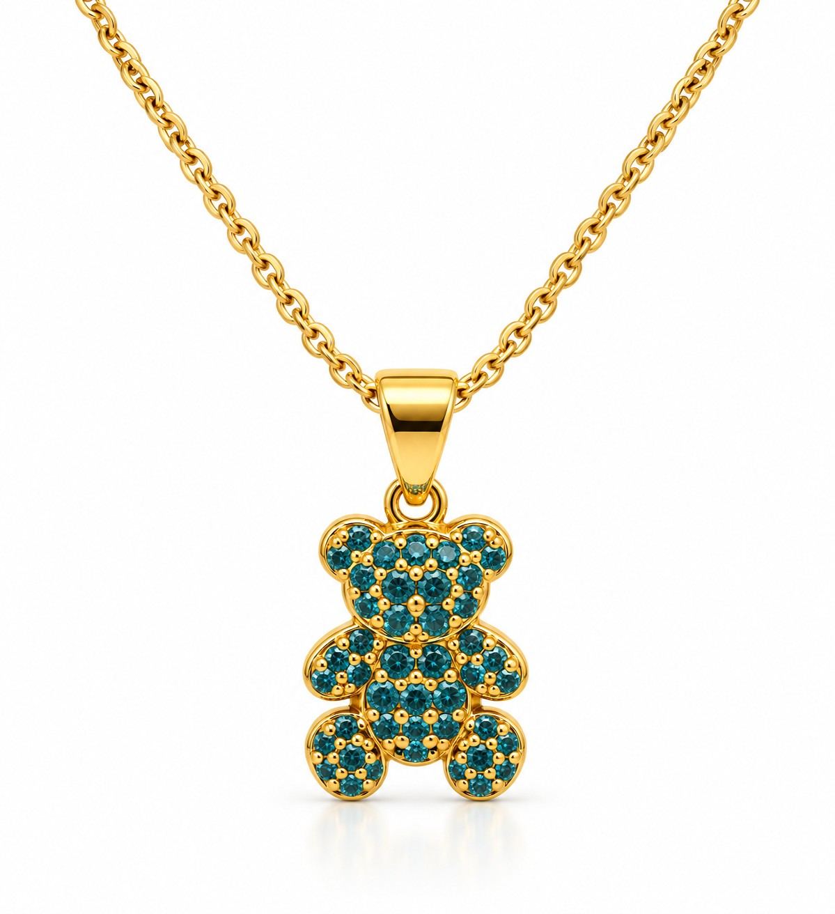Teddy Charm Necklace