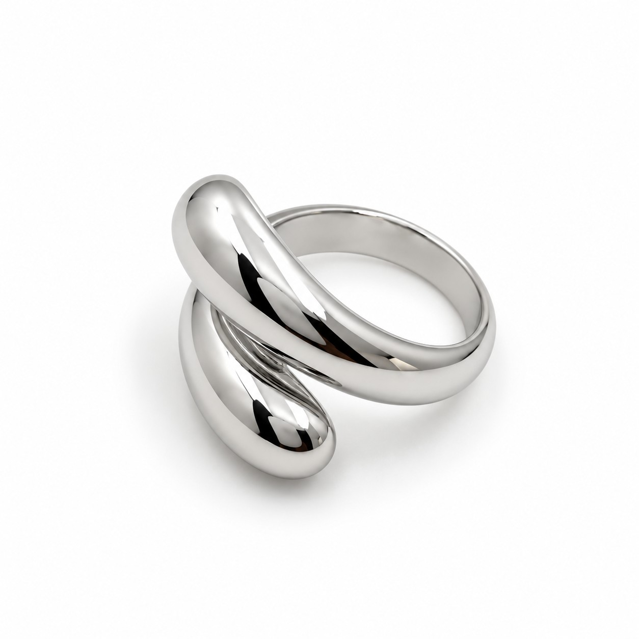 Sculpted Wave Ring - Thumbnail 1