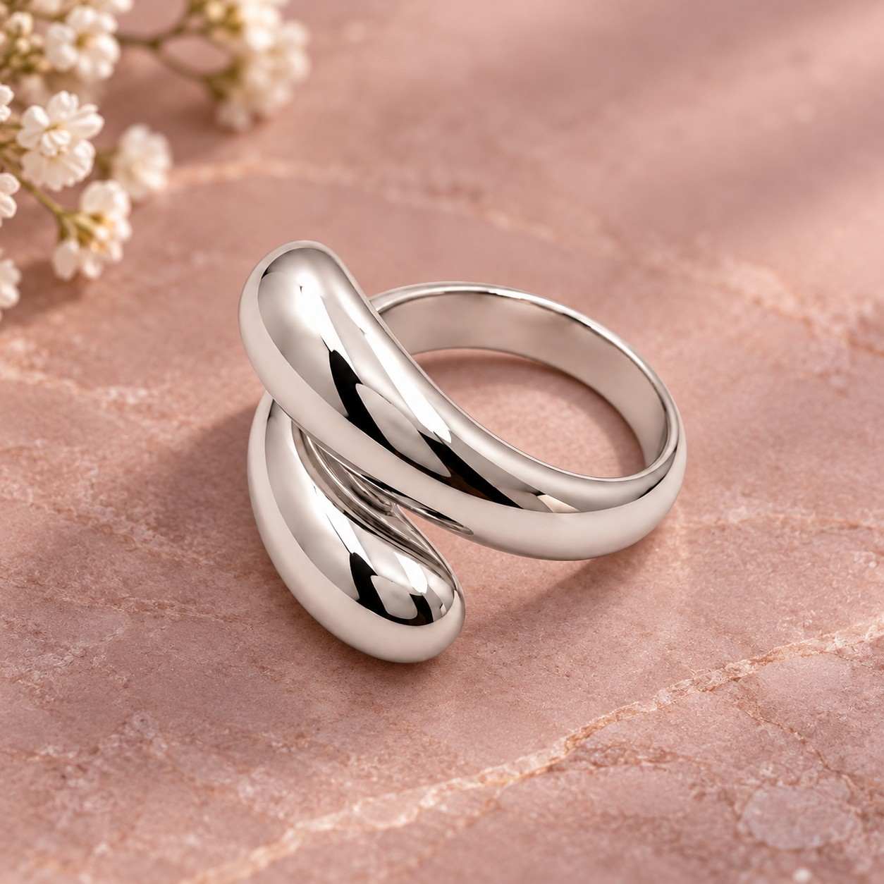 Sculpted Wave Ring - Thumbnail 3