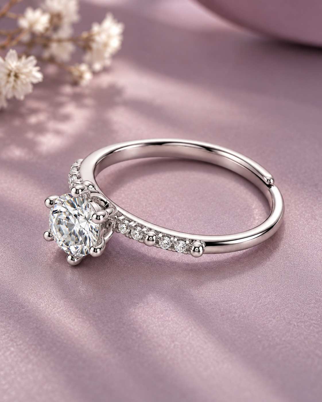 Celestine Solitaire Ring - Thumbnail 3